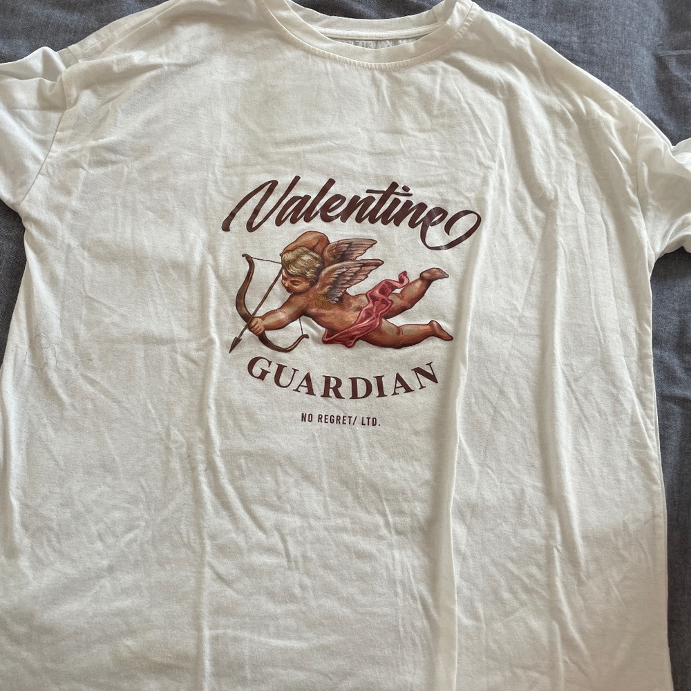 printed tee (only front) Valentine Guardian